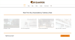 Desktop Screenshot of byzantos.com